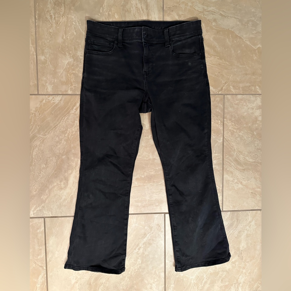 American Eagle Outfitters Black bootcut  Women’s Jeans size 10 X short